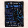 To My Girlfriend - From Boyfriend - A612 - Premium Blanket