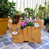 Orange Cat Planter AP073