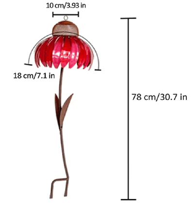 Outdoor Flower Bird Feeder