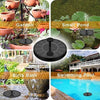 Solar Powered Water Fountain