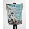 To My Daughter - From Dad - Wolf A246 - Premium Blanket