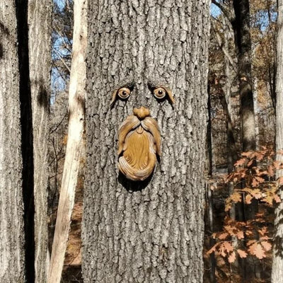 Unique Bird Feeders for Outdoors Old Man Tree Art